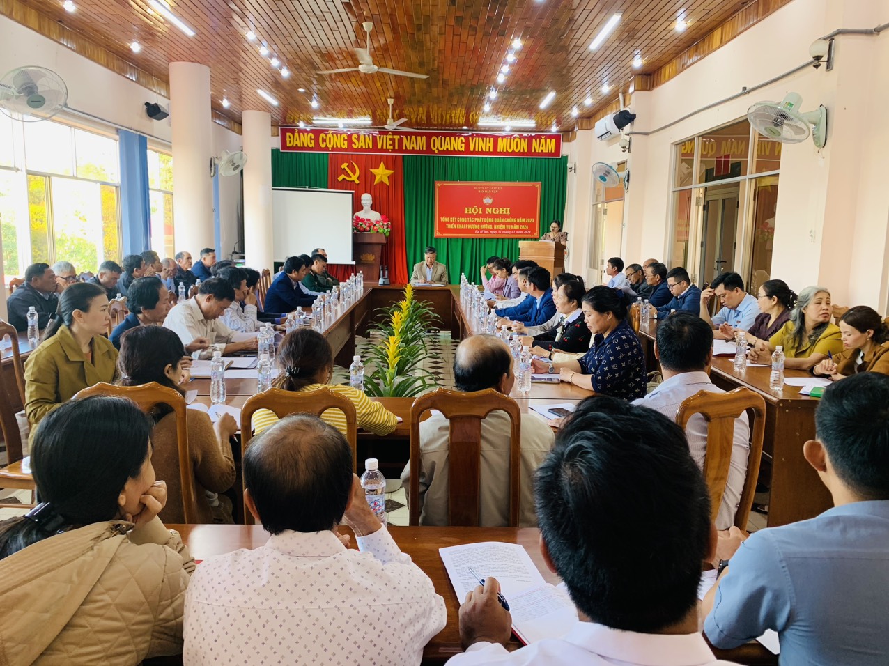 Hội nghị tổng kết công tác phát động quần chúng năm 2023